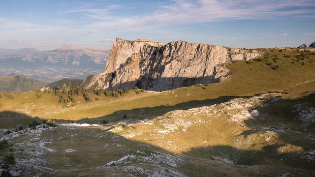 Un bout du mont Aiguille